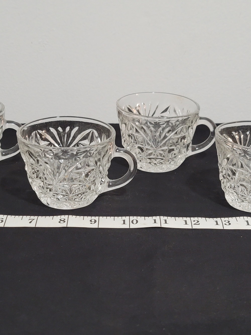 Vintage Anchor Hocking 6oz Punch Glasses - Set of 4